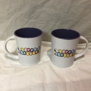 Peanuts Set of 2 Coffee Mugs NWT